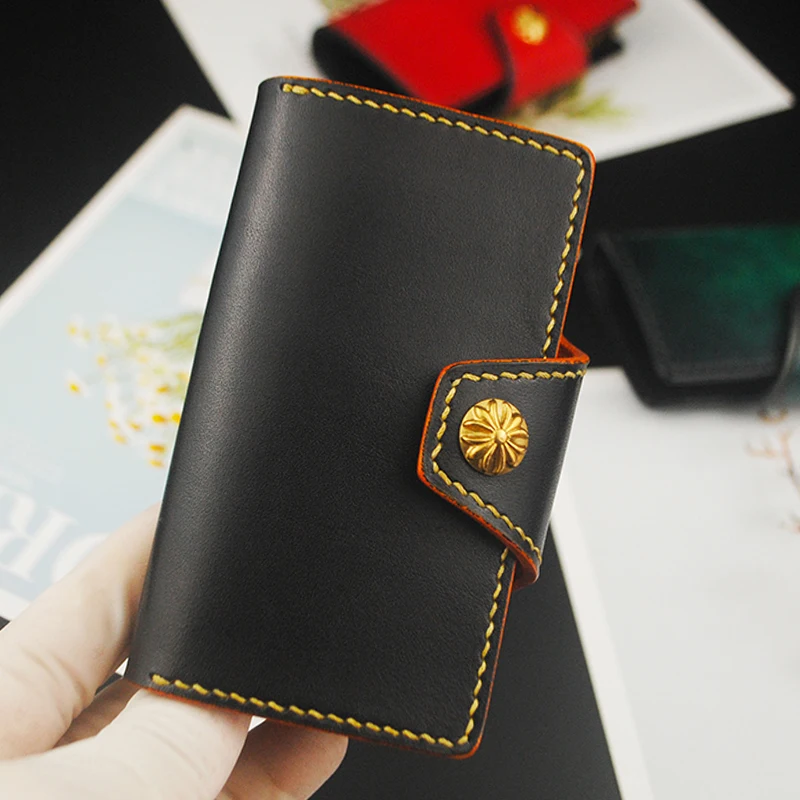 portachiavi-in-pelle-fatto-a-mano-porta-carte-multifunzionale-custodia-per-chiavi-lo-da-donna-due-in-uno-borsa-per-chiavi-antifurto-da-donna