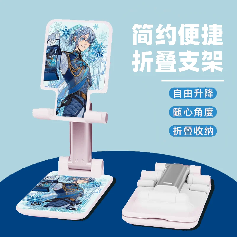 شخصيات كرتونية إميلي داير إيما وودز سطح المكتب حامل الهاتف المحمول رفع متعدد الوظائف تلسكوبي لطيف الكرتون بالجملة