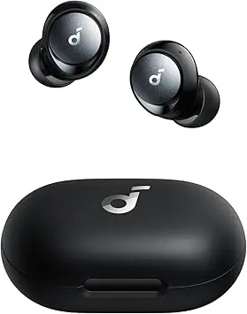 Soundcore by Anker Space A40 Ecouteurs Bluetooth sans Fil Réduction du Bruit Automatique jusqu'à 98%, Ecouteurs sans Fil 5