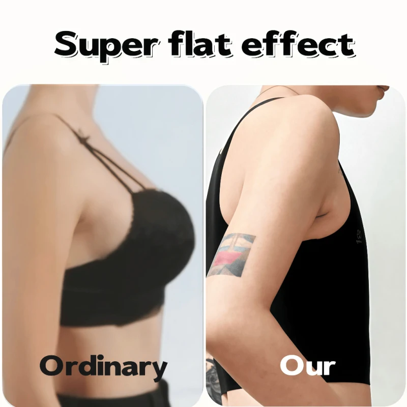 Zipper Chest Binder - Quick & Convenient Compression Shaping Bra Seamless Bra