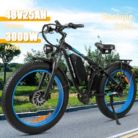 Baolujie DP-2603 double moteur adulte vélo électrique urbain e-bike 26 \