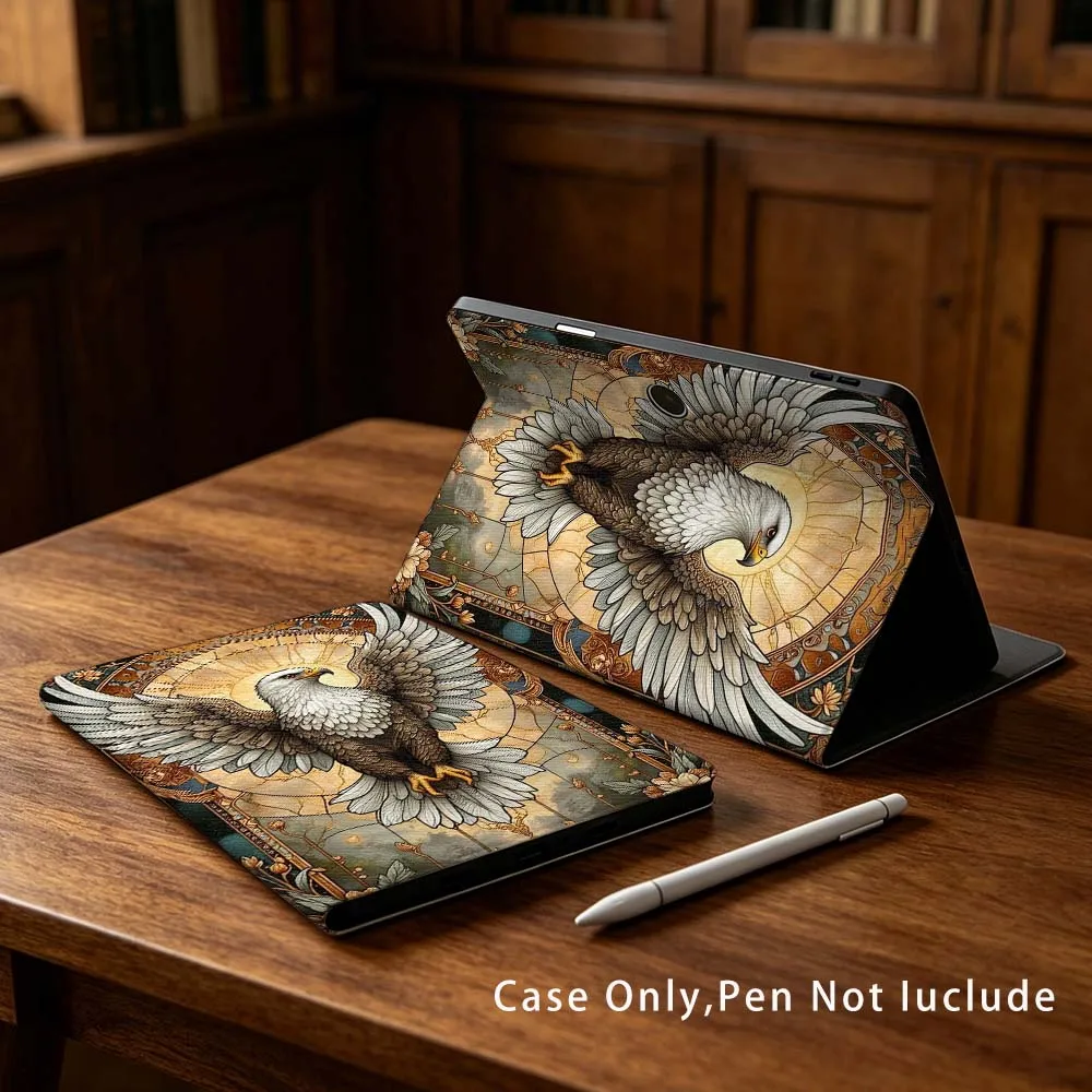 Animal Eagle Beak Pattern For OPPO VIVO IQOO OnePlus Realme Pad 3 Pro 13 12.1 11.4 11 inch Pen Tray Tablet Case Soft