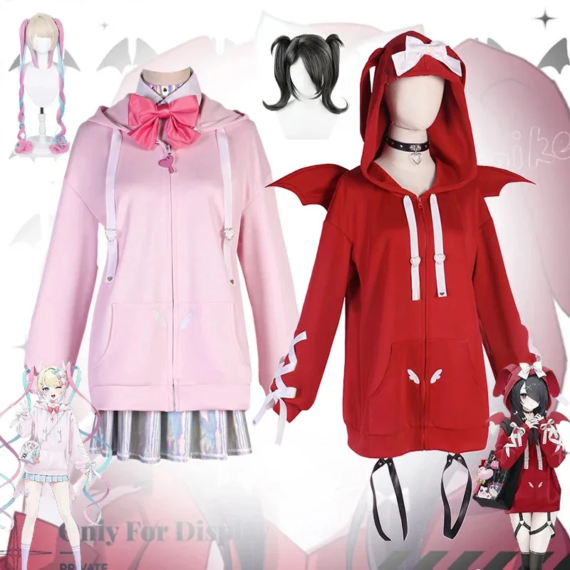 

Needy Girl Overdose Needy Streamer Overload Ame KAngel Hoodie Carnival Women Christmas Party Clothes Halloween Cosplay Costume