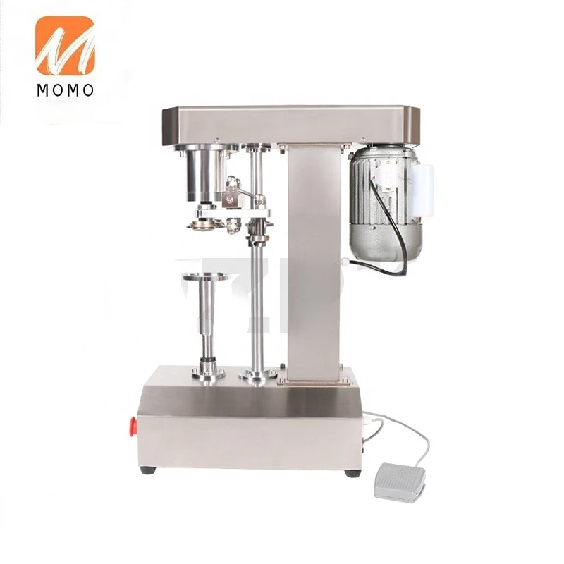 Semi Automatic Beer Jar Tin Can Plastic Bottle Cap Sealing Machine Can Aluminum Home Use