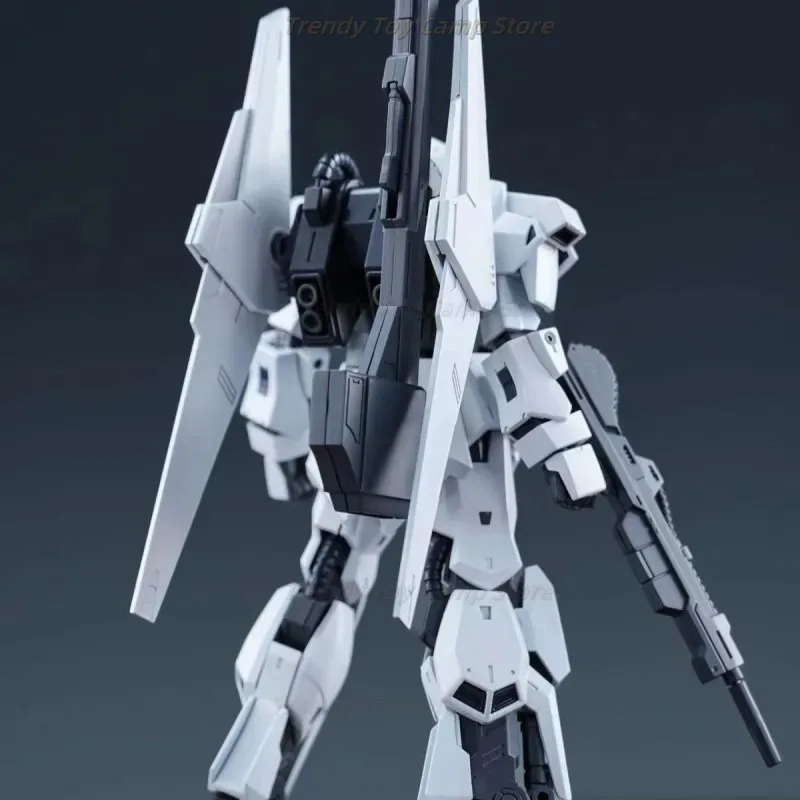 【متوفر】WMH HG 1/144 Hyaku-Shiki لوحة رش أبيض وأسود تجميع أطقم منمذجة عمل الشكل روبوت لعبة مجسمة بلاستيكية