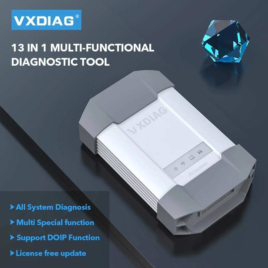 VXDIAG VDIAG VD910 for All Model ECU Programming Coding Car Diagnostic Tool With Laptop For BMW For Benz For VW/JLR Free Update