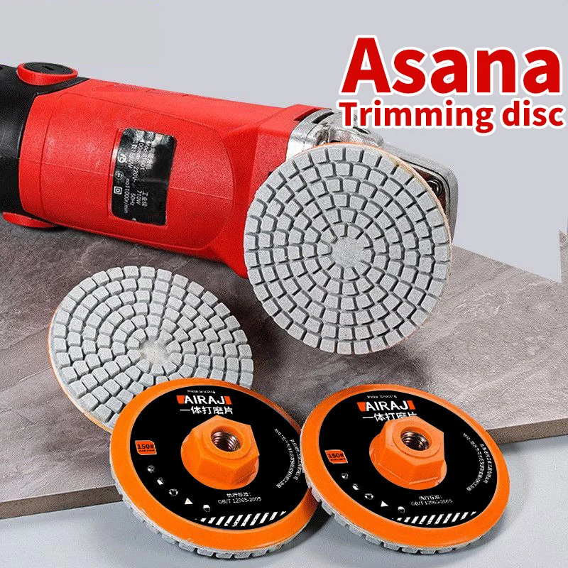 

1/4 шт. 80 мм полировальный диск для сухой шлифовки, абразивный круг для угловой шлифовальной машины, для шлифовки мрамора, гранита, бетона, обработки столешниц и камня