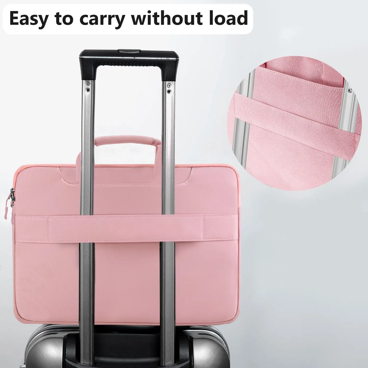 14 inch Laptop Shoulder Bag for Man and Women - Spill-Resistant Briefcase for MacBook 13-14" notebook - Image 4