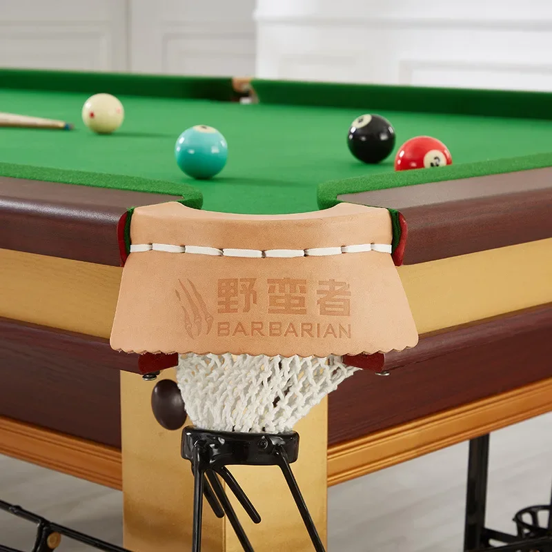 

Изысканное мастерство Бытовой бильярдный стол Стандартный клубный коммерческий американский черный восемь мраморный бильярдный стол «два в одном»