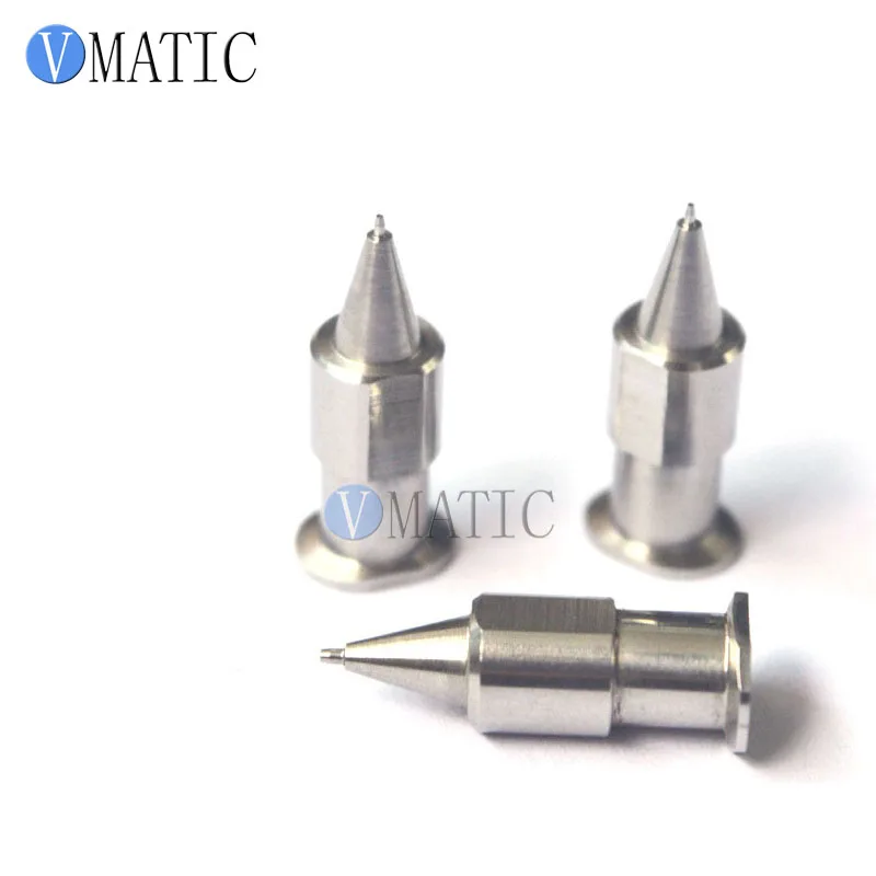 Free Shipping High Precision Stainless Steel Tapered Nozzles 27G Dia 0.2mm Metal Dispensing Needle Glue / Liquid Syringe Tip