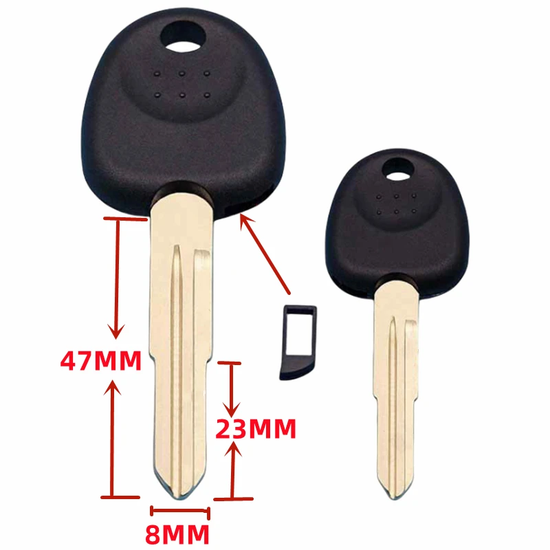 

XIEAILI OEM Replacement Key Case Transponder Key Shell For Hyundai Elantra Santa Fe Left Blade