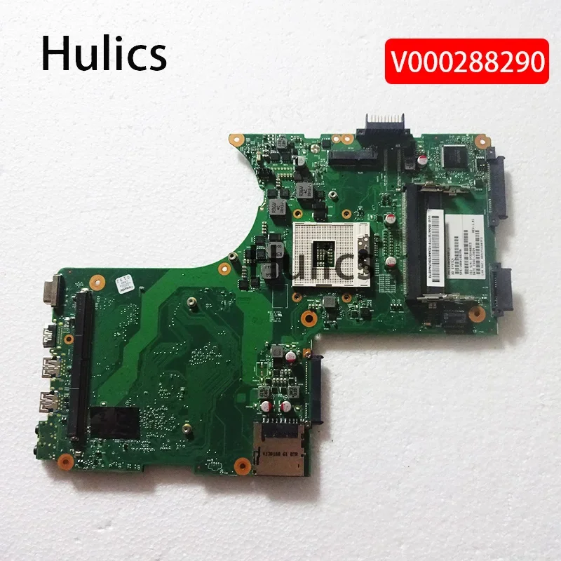 Hulics Used V000288290 6050A2493501-MB-A02 Laptop Motherboard Mainboard For Toshiba Qosmio X870 X875 Main Board