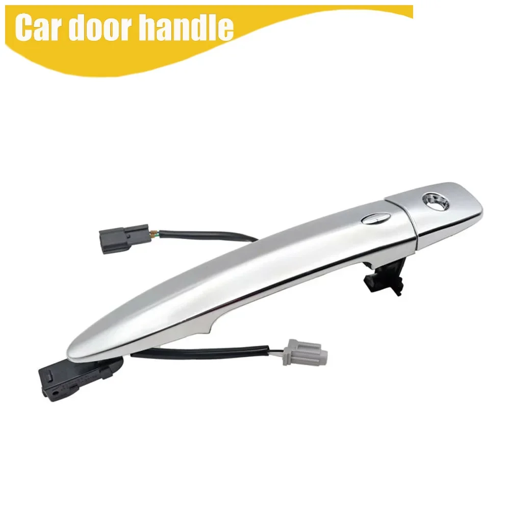 Manija de puerta exterior cromada con sensor y sistema de entrada inteligente sin llave para Nissan Sentra 2009-2018 80646-9N00A