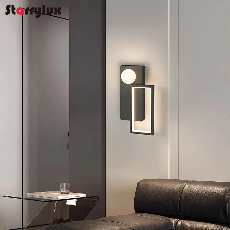 Eye Protection Wall Lamps, Dimmable Bedroom Night Lights, Modern LED Light for Room Decor