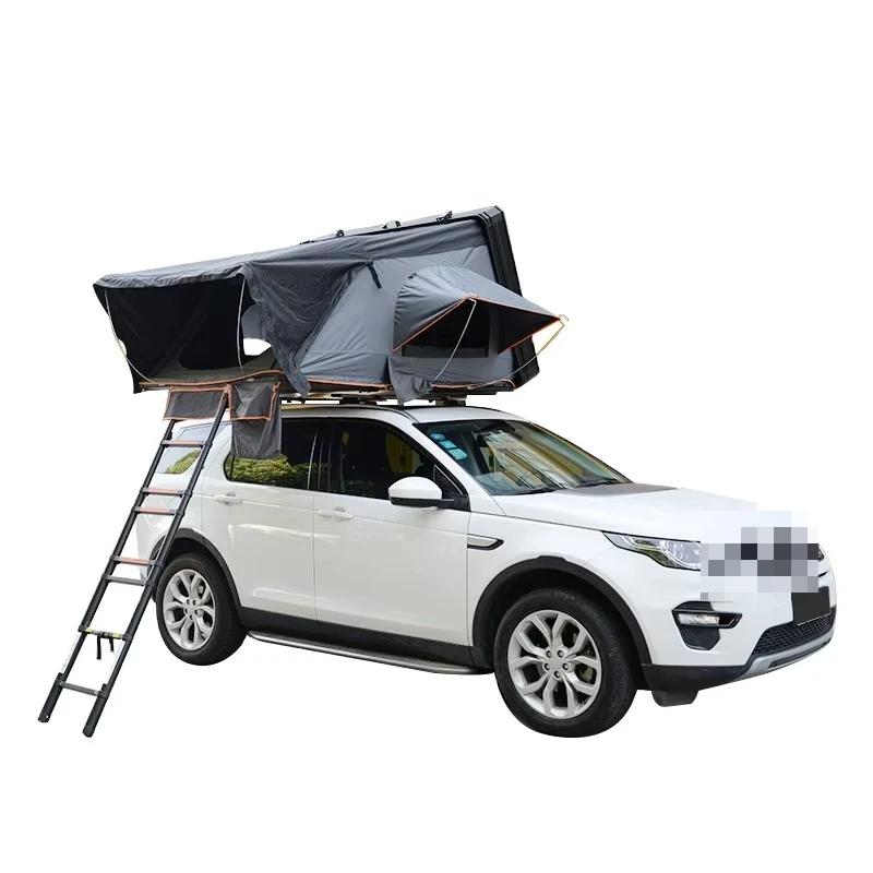 2022 new hard shell aluminum SUV car outdoor all aluminum alloy 1.9 meters waterproof portable roof camping tent