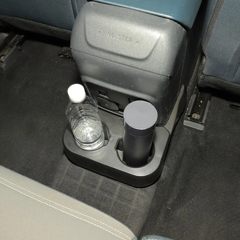 

Rear Cup Holder Accessory For Ford Bronco 2021-2024 4-Door Removable Upgrade Expander Insert Organizer