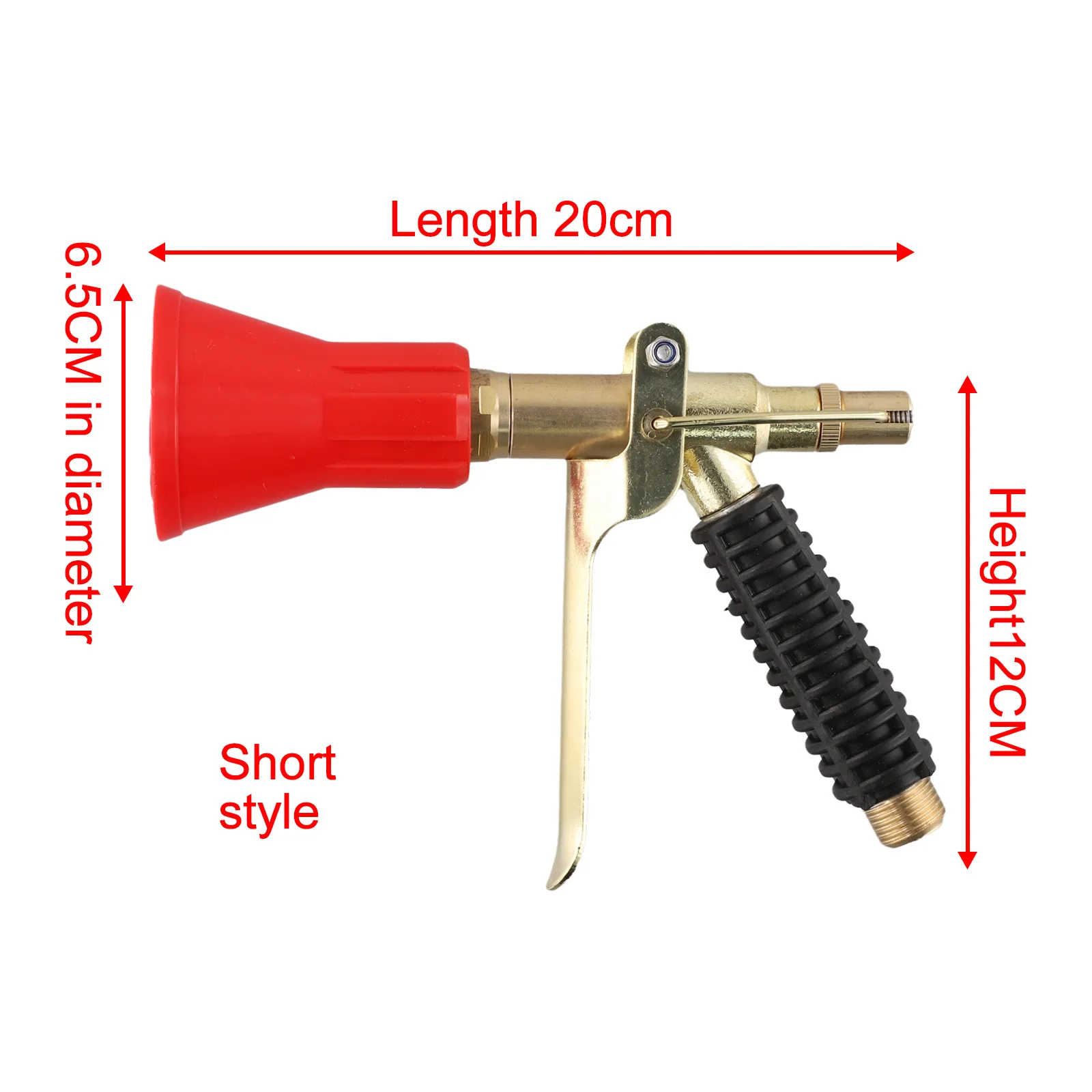 Copper High-Pressure Sprayer With Rotary Atomization Garden Irrigation Sprayer Garden Pesticide Spray Gun