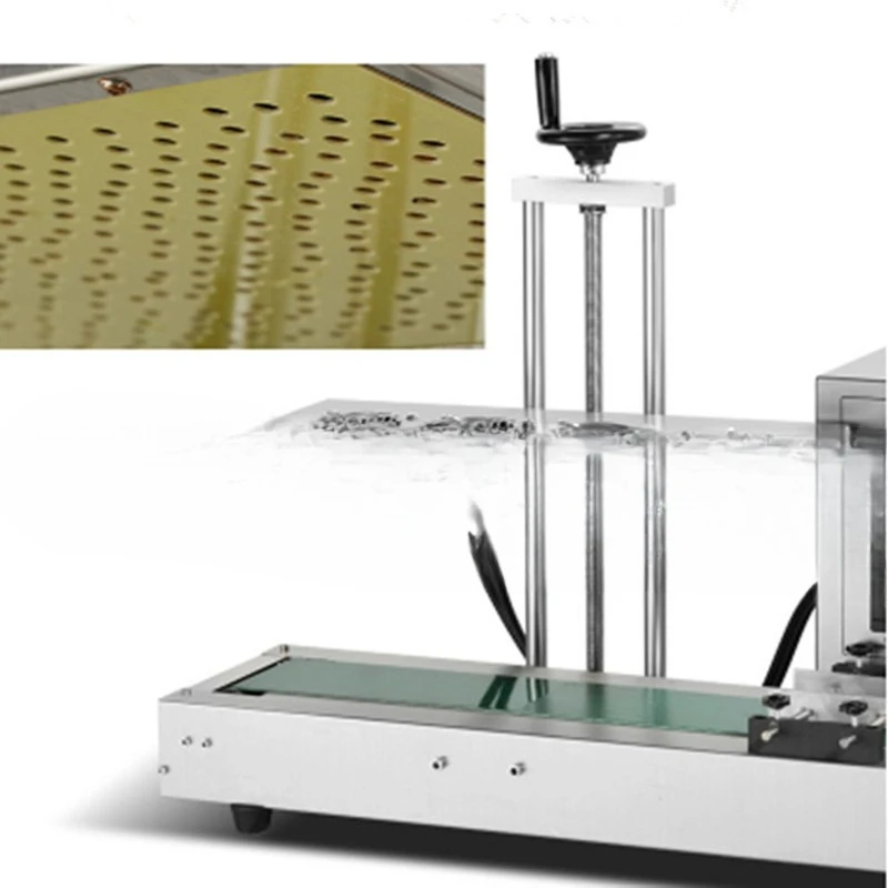 Automatic electromagnetic induction sealing machine, desktop medicine bottle, glass bottle