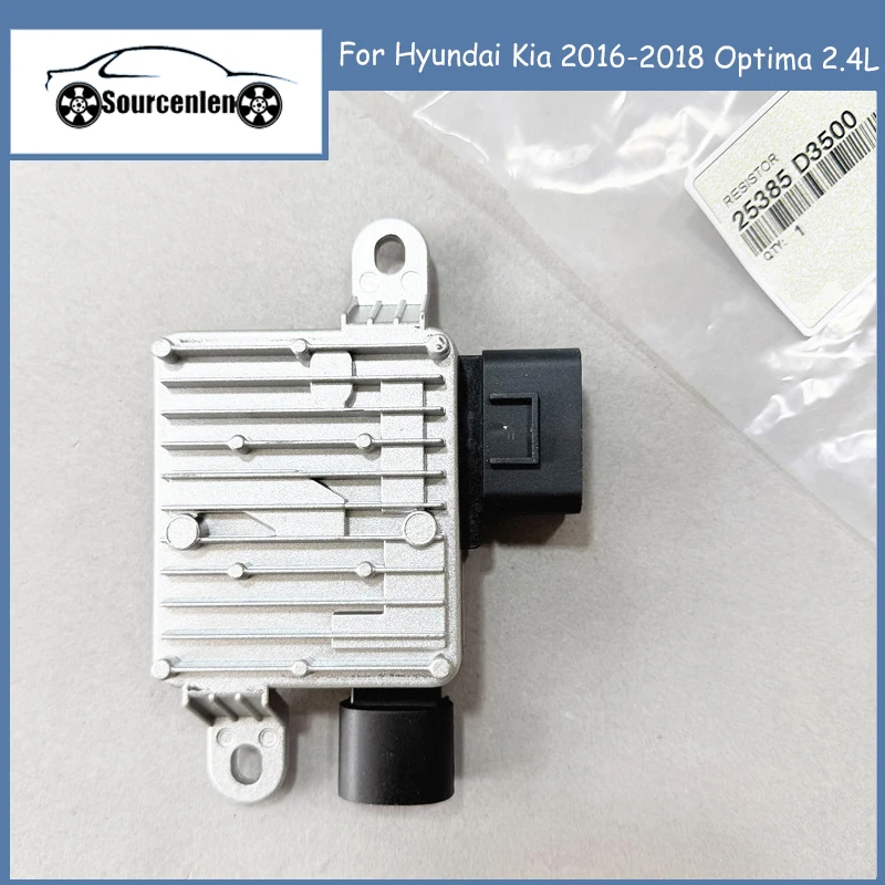 

25385D3500 25385-D3500 Brand New for Hyundai Kia 2016-2018 Optima 2.4L Cooling Fan Control Unit Module