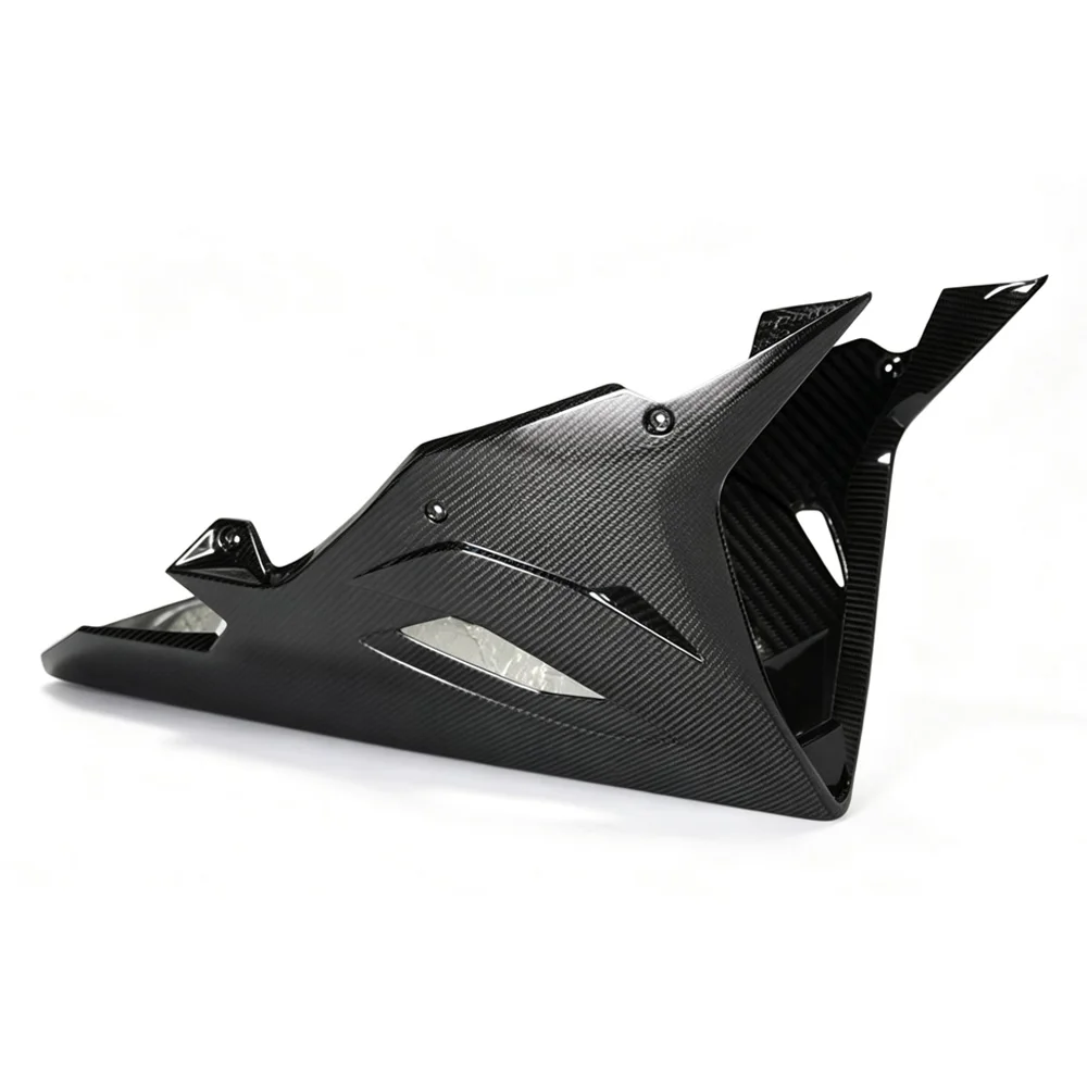 Pure Carbon Fiber Bellypan Undertray Guard Fairing Protector Kit For BMW S1000RR Racing 2019 2020 2021 2022 2023 2024 2025 2026