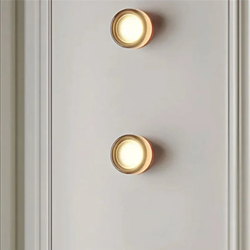 ABZV-beside chambre salon salle de bain miroir escalier mur LED lampe applique verre abat-jour applique murale Wandlamp Applique LED