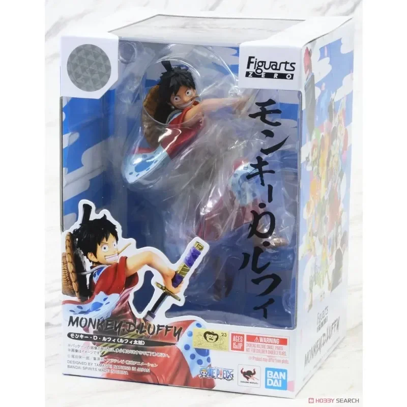 Figura Original BANDAI Figuarts ZERO ONE PIECE, Monkey D. Luffy, Wano Country, Luffytaro, Modelo de Anime, Adorno, Regalo de Cumpleaños, Juguete