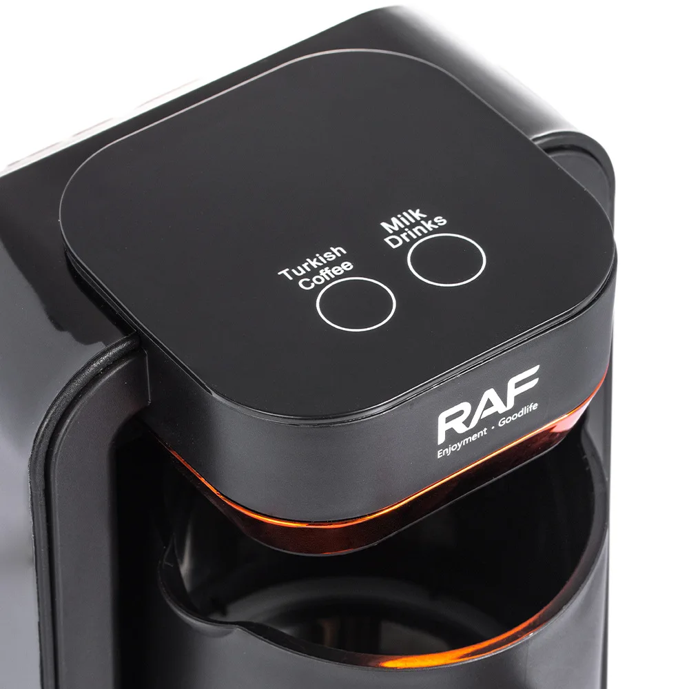 Tazza da caffè riscaldata per uso domestico europeo Caffettiera turca da 280 ml Caffettiera da ufficio portatile Macchina da tè 500 W