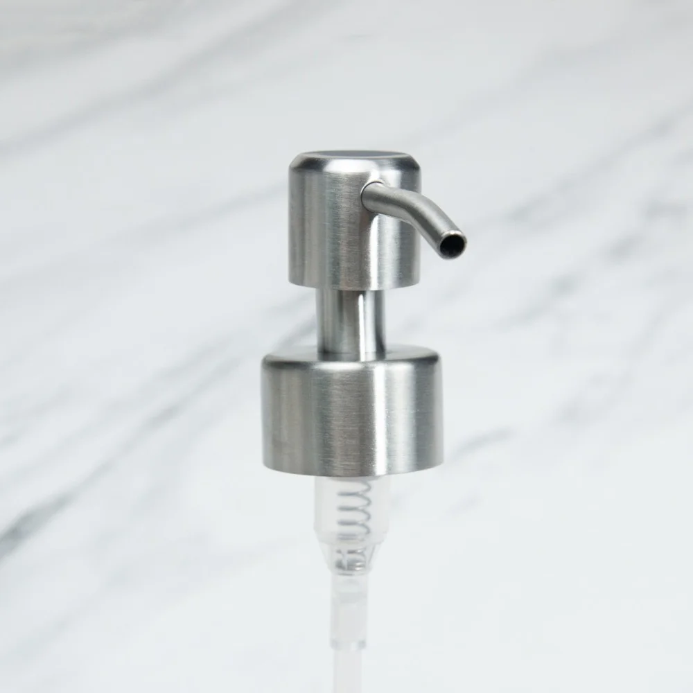 1Pcs Soap Dispenser Nozzle Stainless Steel Hand Liquid Dispenser Nozzle Bathroom Kitchen Dispenser Shampoo Home Accessories