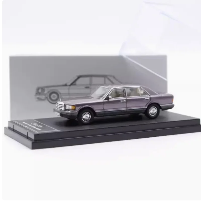

Mercedes-benz модель 560sel модель MASTER 1:64 шестое поколение Mercedes-Benz S-Class W126 модель автомобиля из литого сплава детская игрушка-подарок.