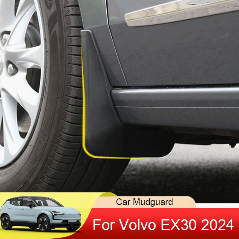 

4 шт., брызговики для Volvo EX30 2024 2025