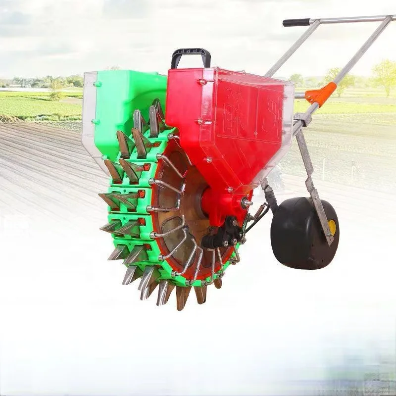 Seed planting fertilizing machine hand push seeder agriculture fertilizer and seeder manufacturers