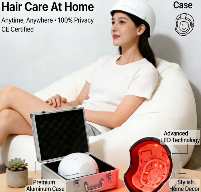 

Лазерная шапка для роста волос COZING-C300, 4 режима лечения, регулируемая мощность, 100-240В, умный массажер для кожи головы для домашнего использования