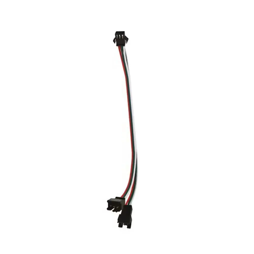 5PCS PVC SM3P Terminal Connection Wire Male Female Connector Flexible Wire Extension Wire Lock Connector Tinned Copper