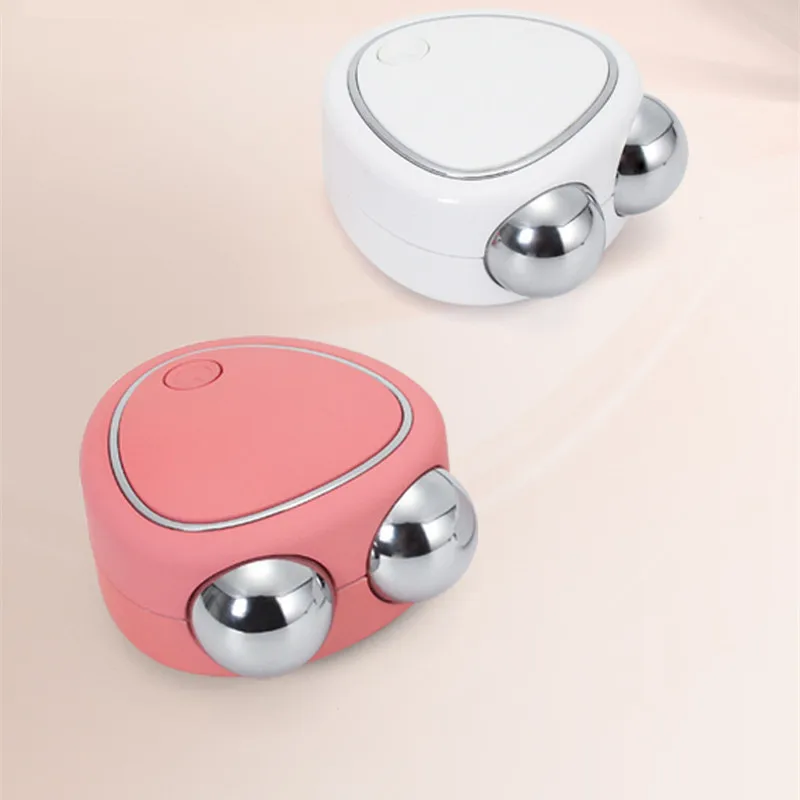 New Design Electric Beauty Device Face Lift Gua Sha Skincare Roller Microcurrent Anti-Aging Instrument Scraping Tool for Massage