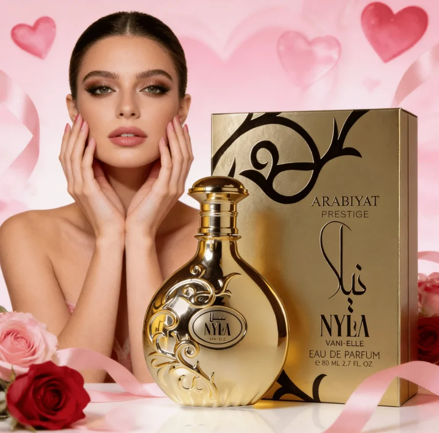 

Arabiyat Prestige Nyla Vani-Elle Eau De Parfum 2.7FL.Oz - Unique Blend Of Notes, Luxurious Aromatics