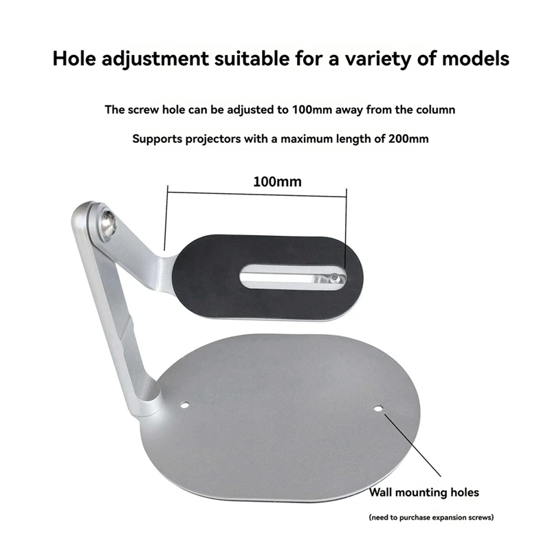 Adjustable-Projector-Stand-1-4-Base-360-Degree-Rotating-Desktop-Stand-For-XGIMI-Xiaomi-Mijia-Mini-Projector-Y41A