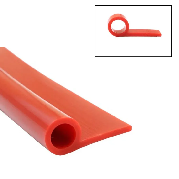 1/5Meter 9 Shape Auto Rubber Seals Car Door high temperature Oven Steam Doors Window Silicone P-Type Weather Strip view 5
