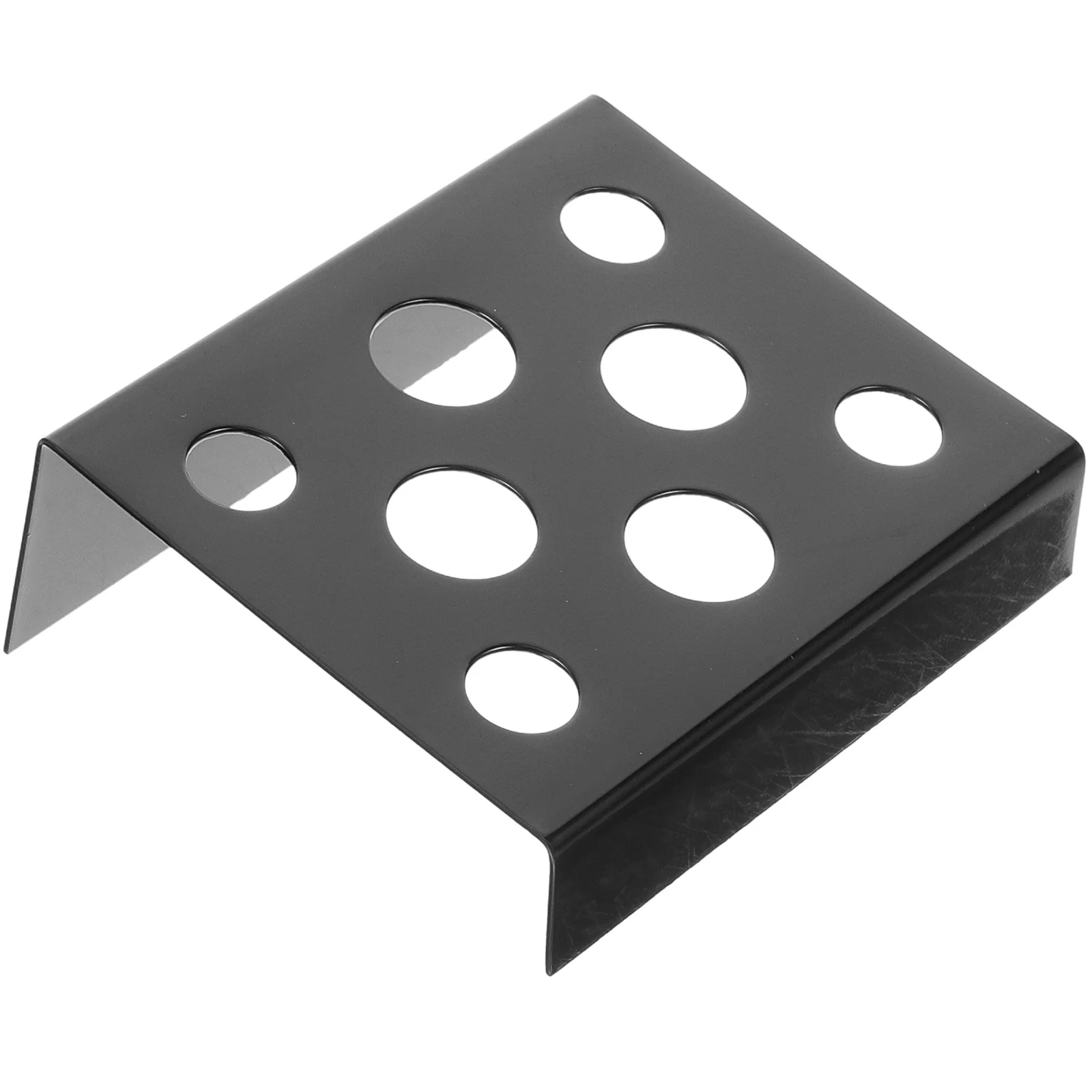 حامل الصباغ الملون حامل كأس حبر الوشم المعدني رف عرض متعدد الشبكة لصالون المنزل استخدام منظم العرض الفني الحديدي #5