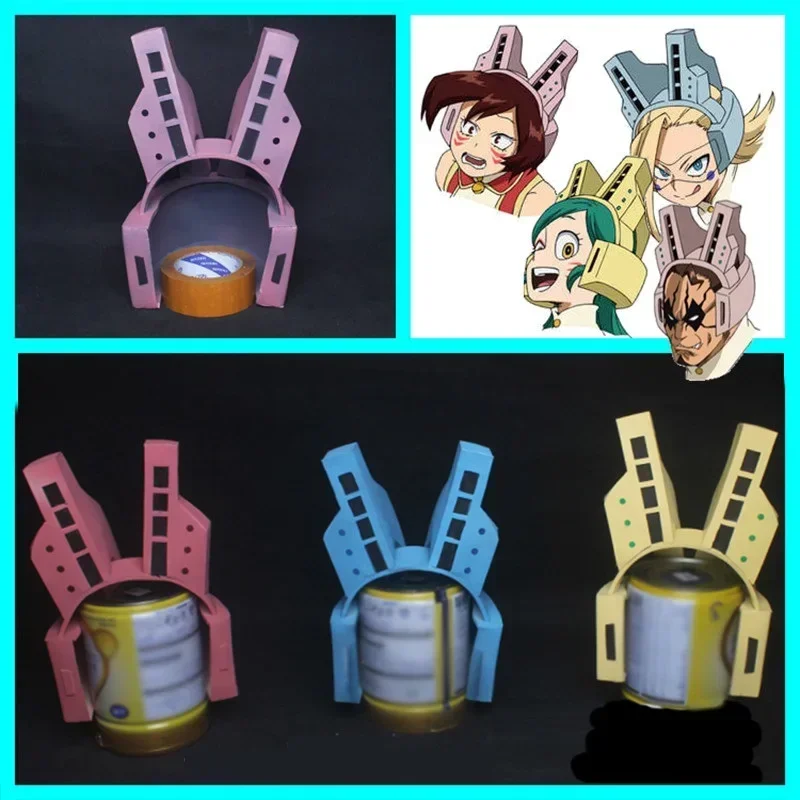 

2025My Hero Academia Mandalay Pixie-Bob Pussycats Ragdoll Tiger Cosplay Helmet Prop Boku No Hero Academia Headpwear Prop Cosplay