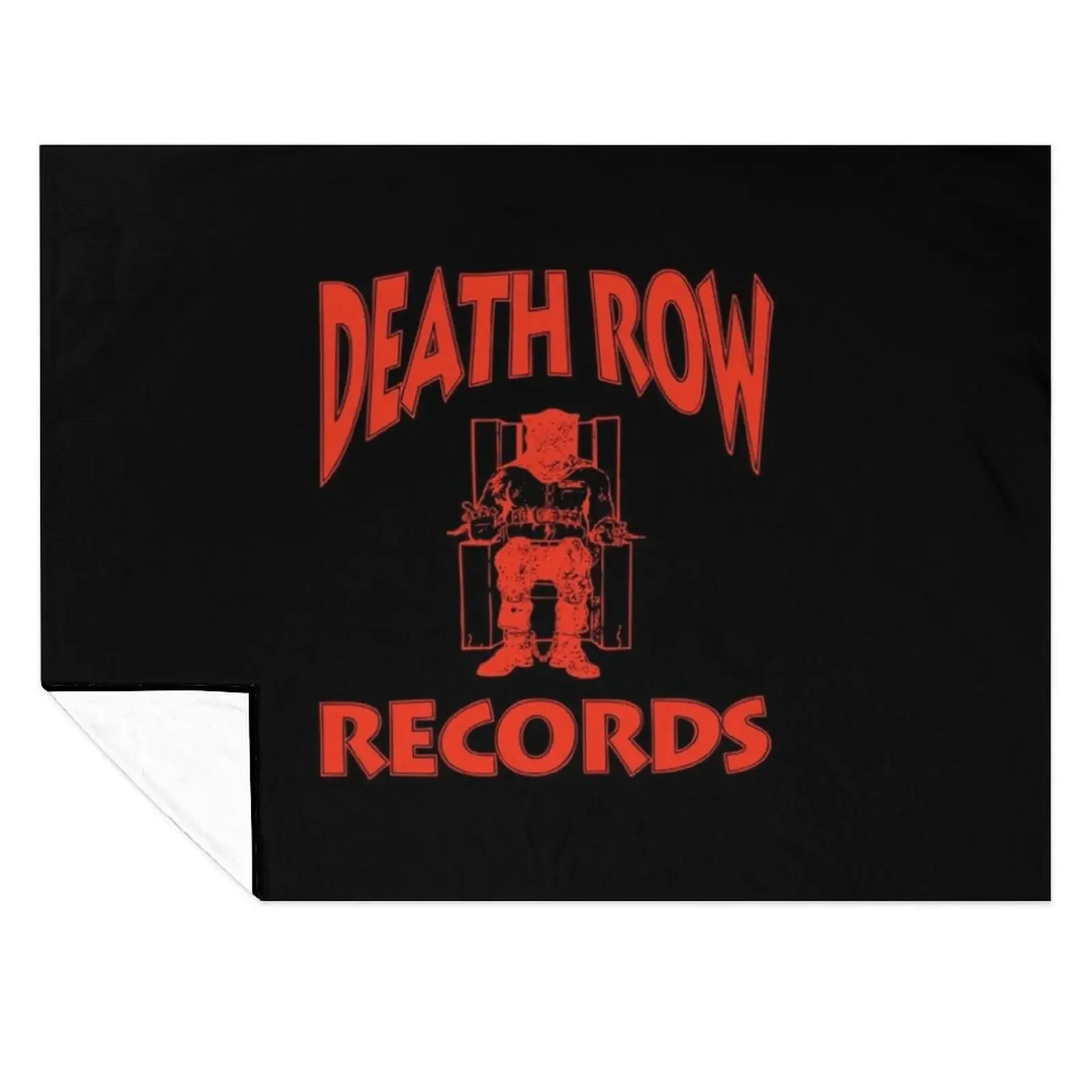 

Death Row Records - Red Version Throw Blanket Luxury Designer Loose halloween Multi-Purpose Blankets