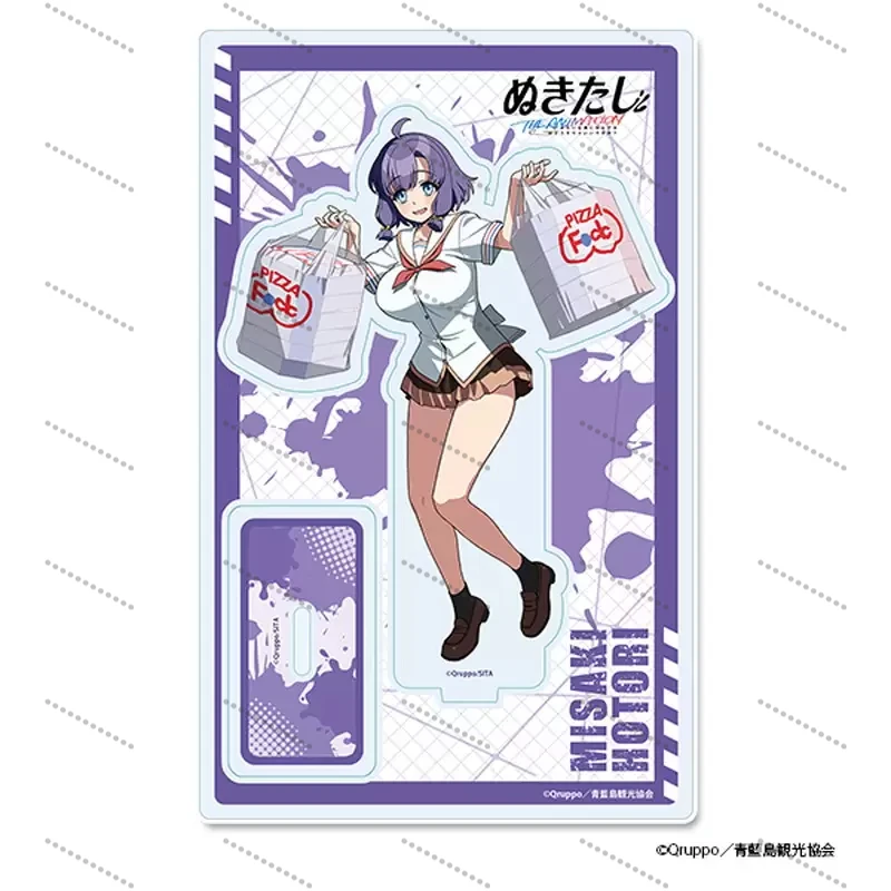 Junnosuke Tachibana Hinami Watarai Nanase Katagiri الاكريليك الشكل حامل لعبة Nukitashi الطرفية تأثيري الدعامة ديكور الهدايا