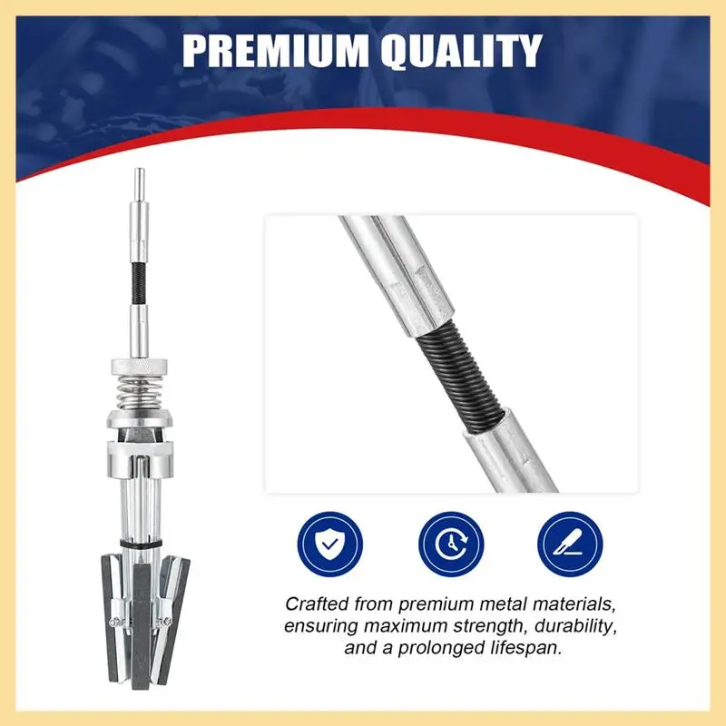 

GOOD-Engine Cylinder Hone Adjustable Deglazer Set For Grinding Holes From 2In-7In In Diameter, With 3 Replaceable Stone (3In)