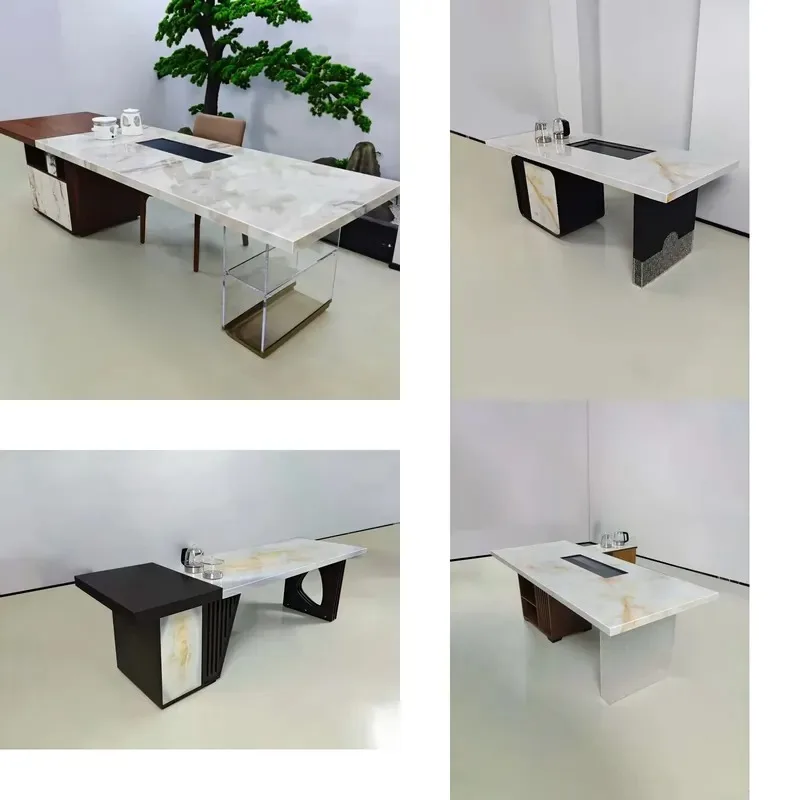 Modern Artificial Stone Countertop with Voice Controlled Graphene Heating and Boiling Function for Kitchen and Hotel Use
