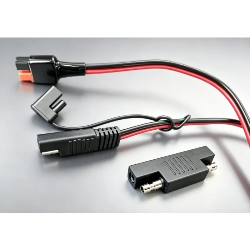 2M 12AWG SAE to Cigarette Lighter Extension Cord Solar Battery Charging Cable for Auto RV Motorcycle view 3