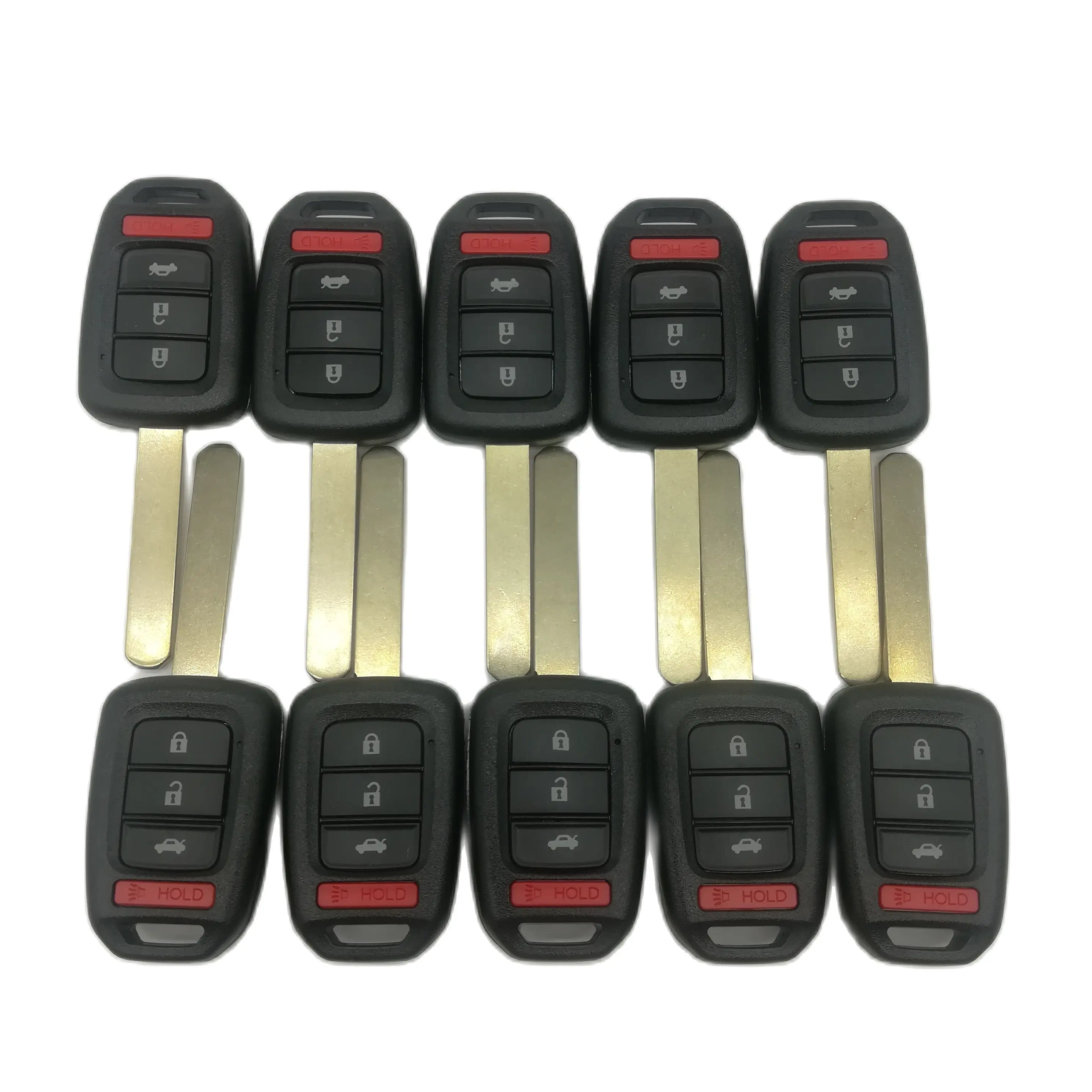 10pcs New Remote Keyless Replacement Key case shell for 2016-2020 Honda CR-V Civic Accord MLBHLIK6-1TA 35118-T2A-A60