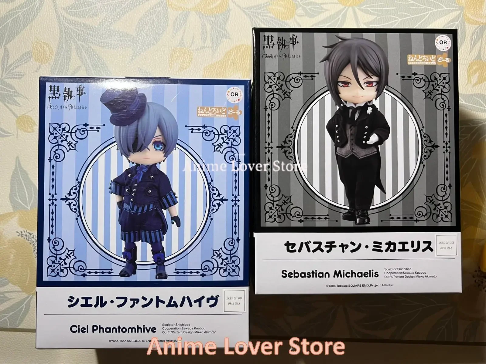 Good Smile Nendoroid Doll Black Butler GSC Ciel Phantomhive Sebastian·Michaelis Anime Figure Toys