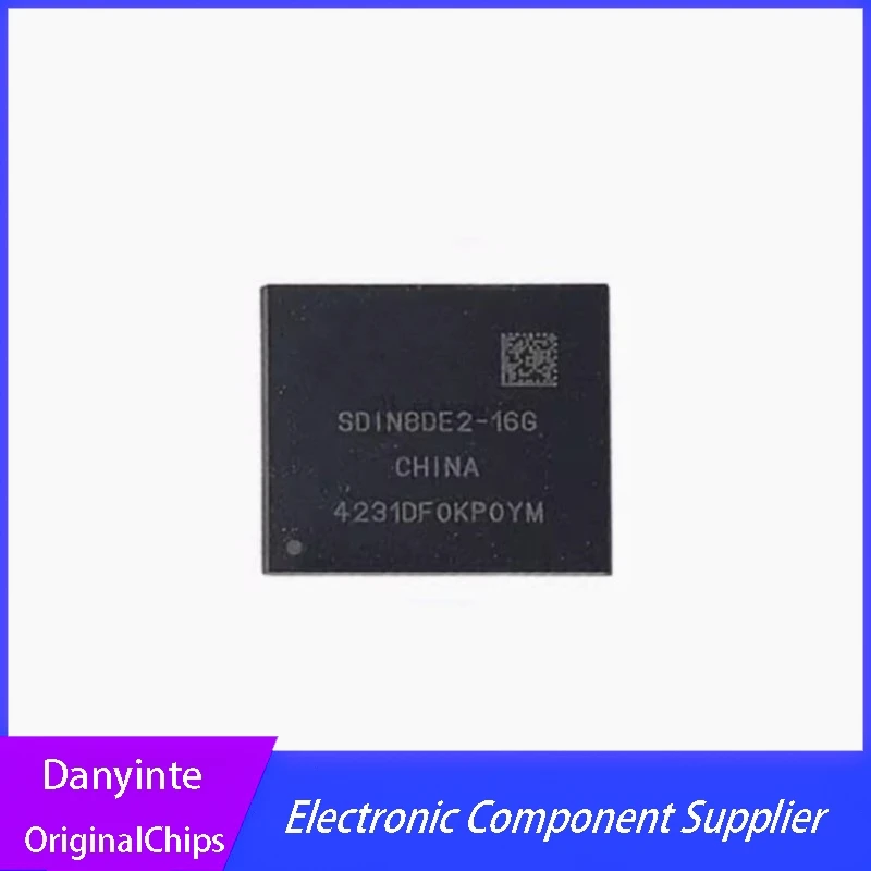 New Original SDIN8DE2-16G BGA153Ball EMMC4.5 4.5 16GB SDIN8DE2 BGA-153