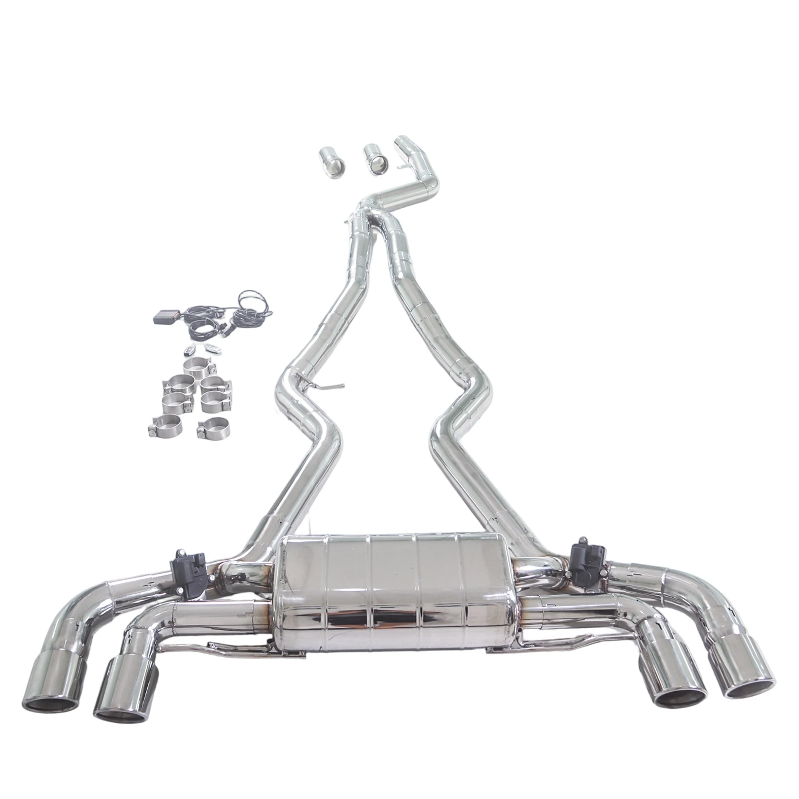 

GFC Catback Exhaust Muffler for 2019+ BMW M340i G20 M440i G22 G23 G26 , Car Electric Valve Exhaust System Made from SUS304 Pipe