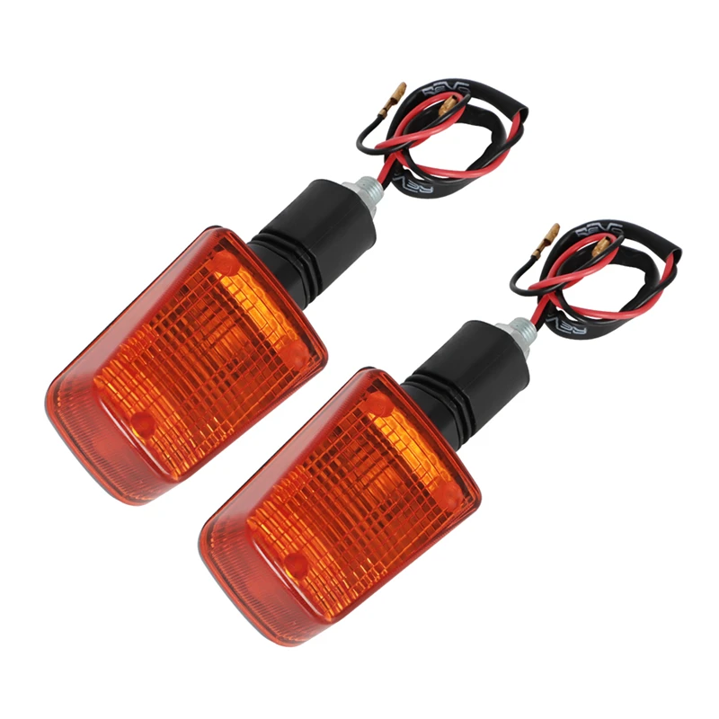 For Suzuki DR350 DR650 DR 125 200 250 250S 350 350S GSXR 750 1100 RF600 RF900 Bandit 1200 Short-Stem Turn Signals 1990 1992 2018