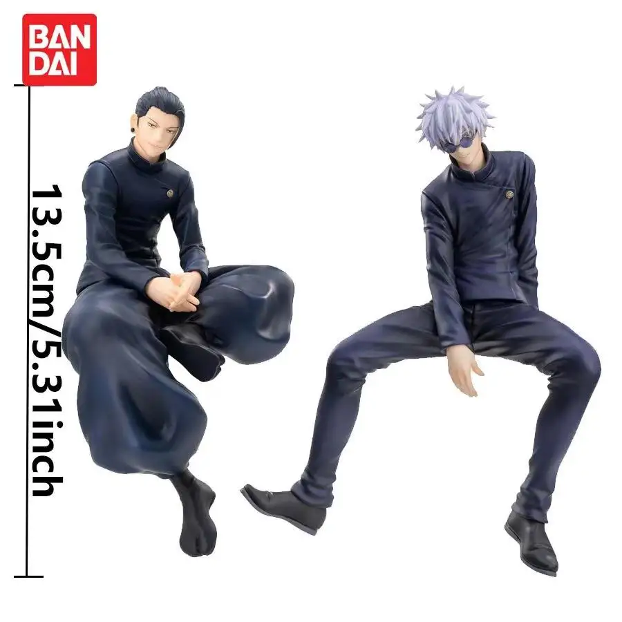 Jujutsu Kaisen Anime Figure Noodle Stopper Satoru Gojo Action Figure Geto Suguru Figurine PVC Adult Collection Model Toys 13.5cm